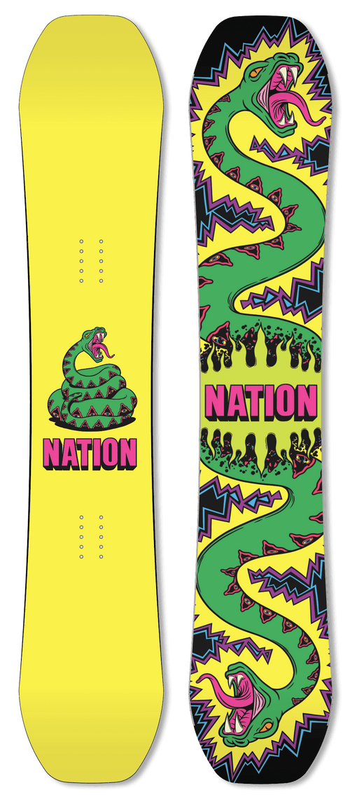 スノーボード WEST BOARD NATION Brockton – Nation Made Snowboards
